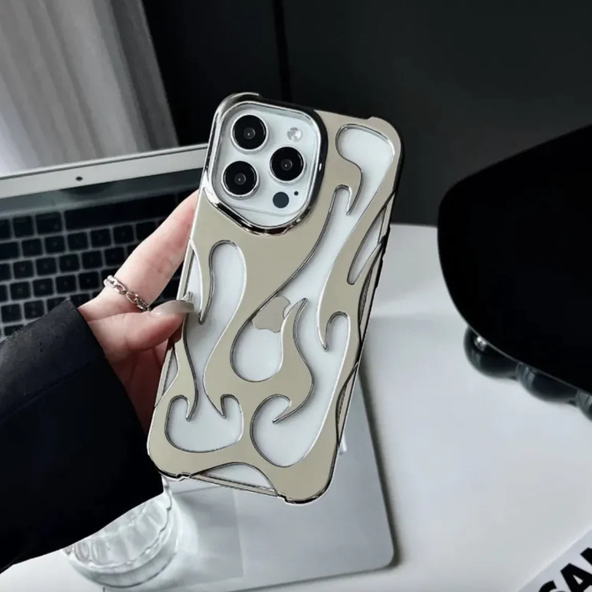 Flame Pattern Phone Case