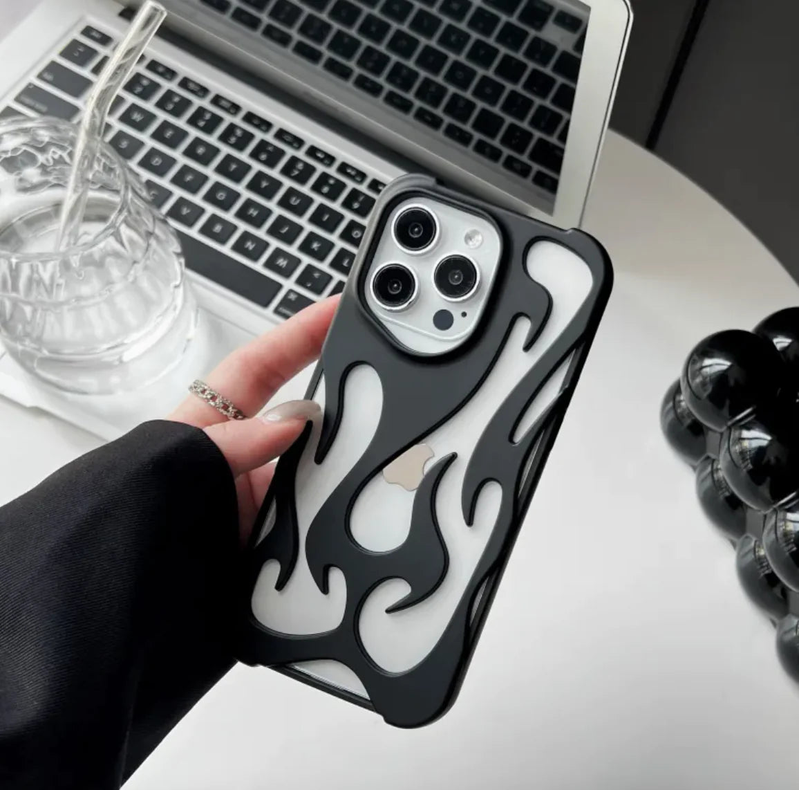 Flame Pattern Phone Case