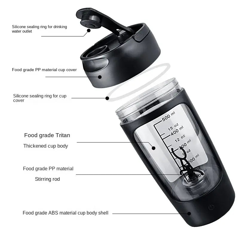 Electric PowerMix Protein Shaker