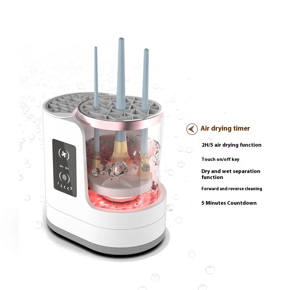 3 IN 1 Auto Makeup Brush Cleaner Machine