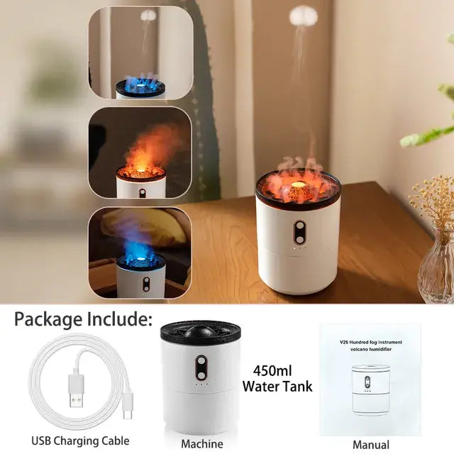 Volcano Flame LED Humidifier