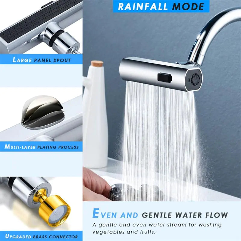360° Waterfall Kitchen Faucet Extension
