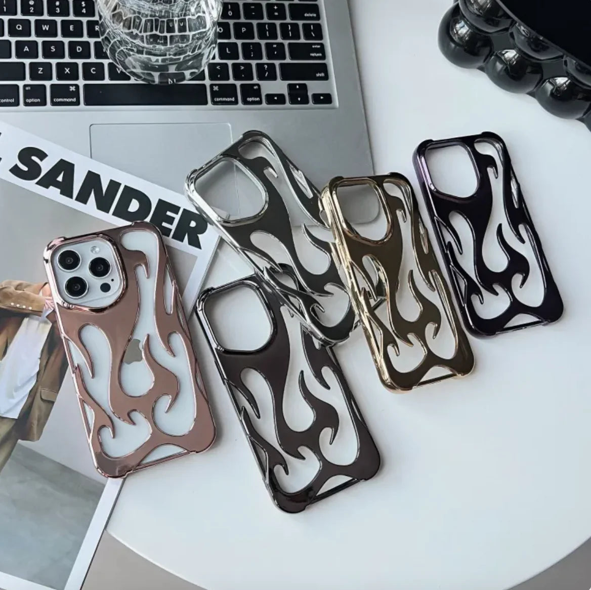 Flame Pattern Phone Case