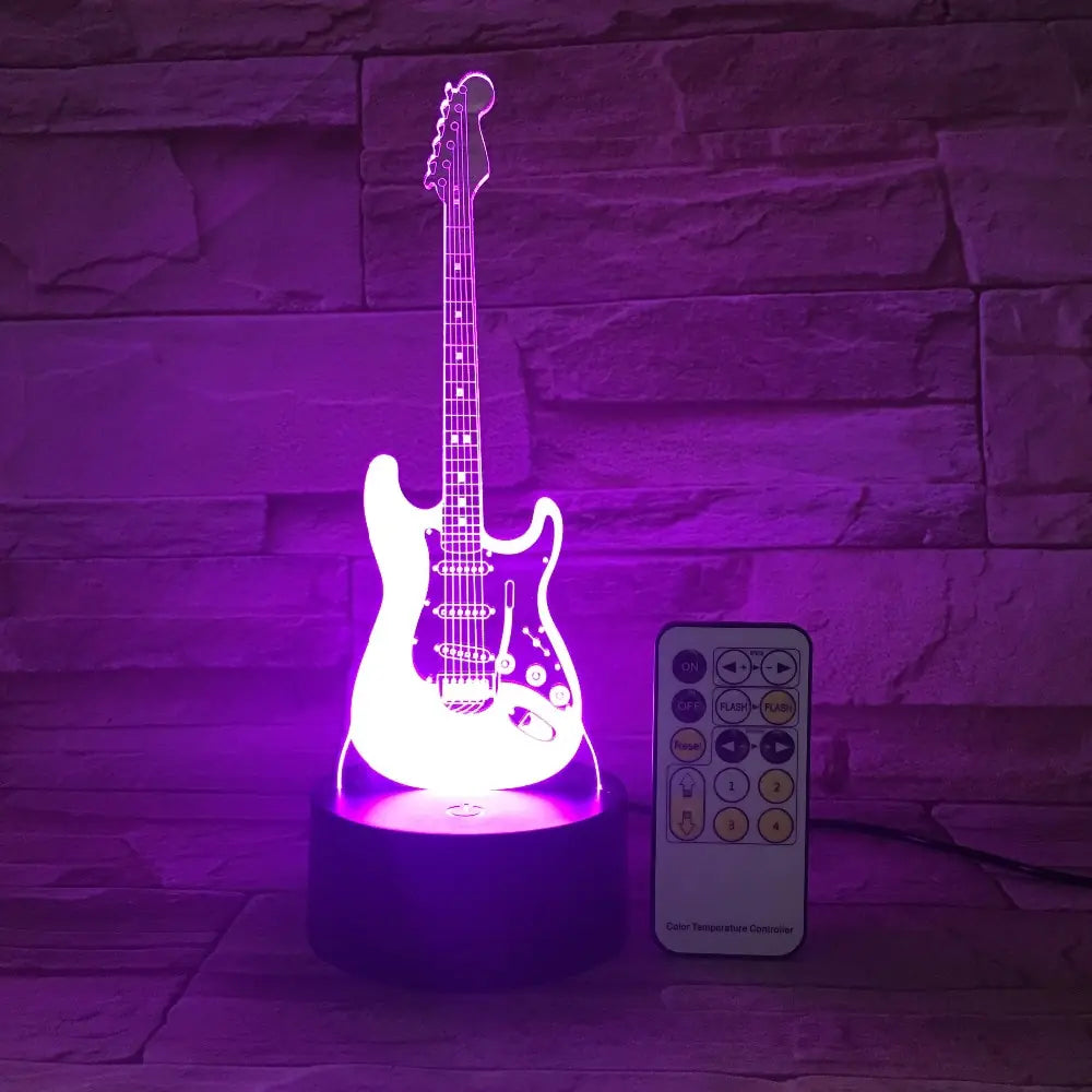 Guitar Glow LED Night Light