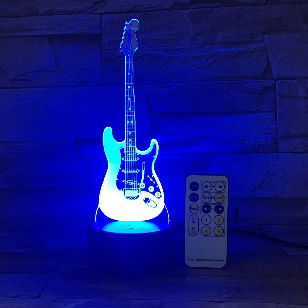 Guitar Glow LED Night Light