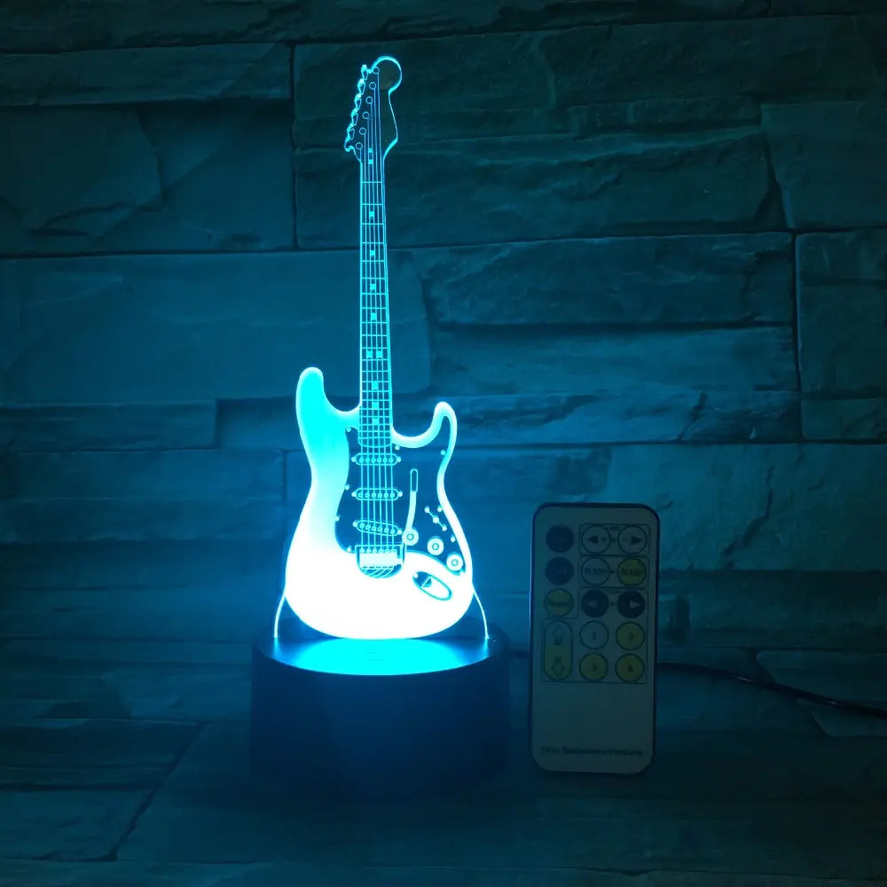 Guitar Glow LED Night Light