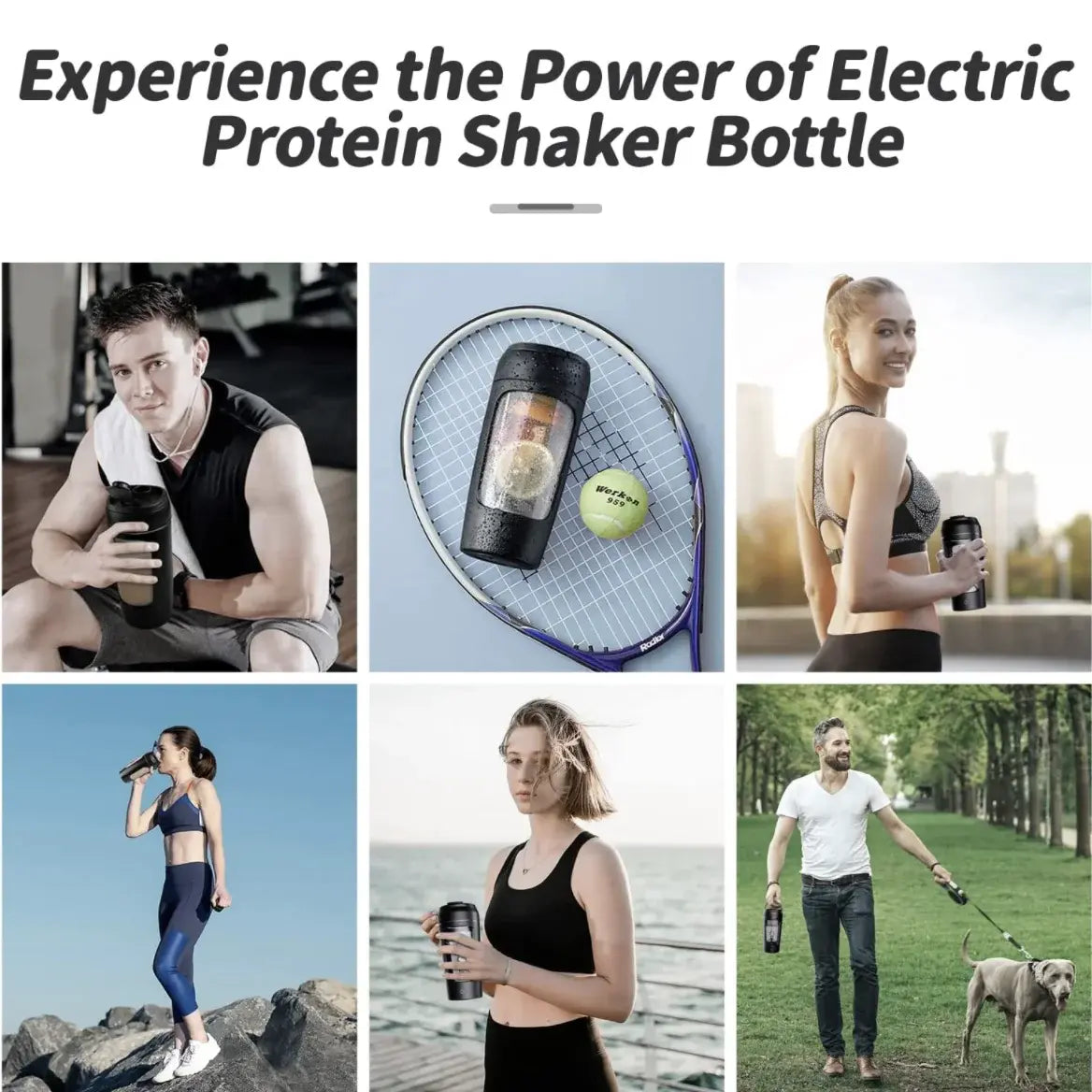 Electric PowerMix Protein Shaker