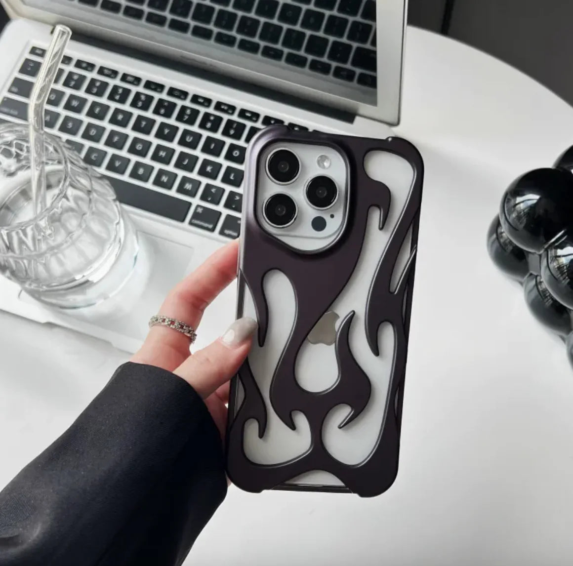 Flame Pattern Phone Case