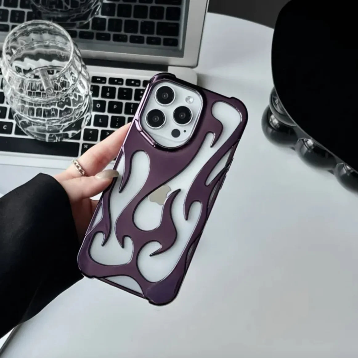 Flame Pattern Phone Case