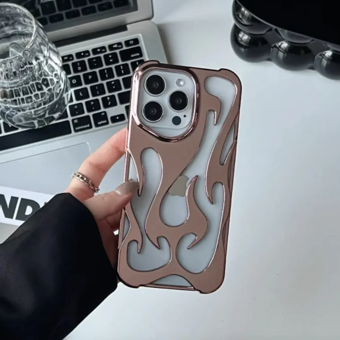 Flame Pattern Phone Case